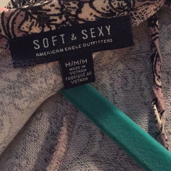 Purple paisley long sleeve flowy top - Picture 3 of 4